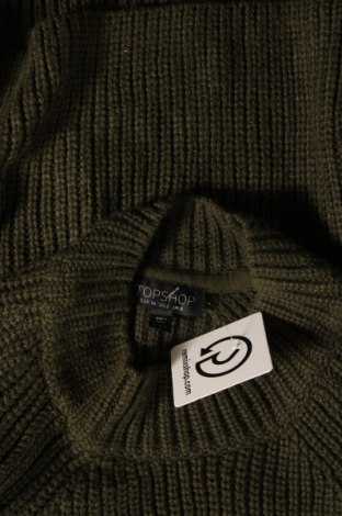 Γυναικείο πουλόβερ Topshop, Μέγεθος XS, Χρώμα Πράσινο, Τιμή 10,14 €