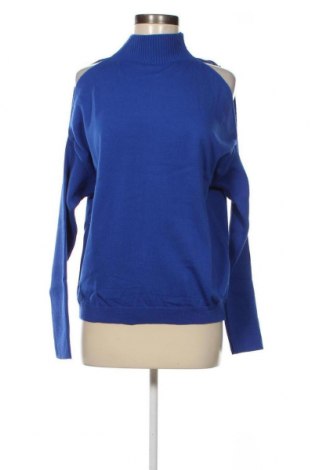 Дамски пуловер Trendyol, Размер M, Цвят Син, Цена 44,64 лв.