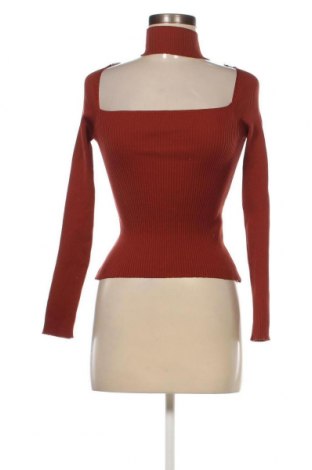 Дамски пуловер Trendyol, Размер M, Цвят Кафяв, Цена 17,63 лв.