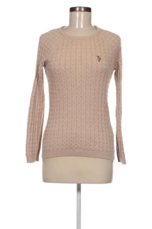 Damenpullover U.S. Polo Assn., Größe S, Farbe Beige, Preis € 22,49