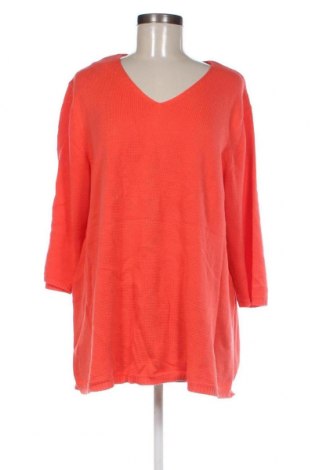 Damenpullover Ulla Popken, Größe XXL, Farbe Orange, Preis 13,41 €