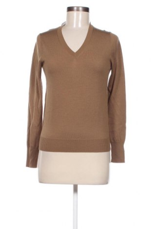 Дамски пуловер Uniqlo, Размер S, Цвят Кафяв, Цена 22,55 лв.