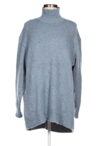 Дамски пуловер Uniqlo, Размер L, Цвят Син, Цена 16,40 лв.