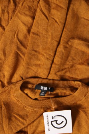 Γυναικείο πουλόβερ Uniqlo, Μέγεθος XXL, Χρώμα Κίτρινο, Τιμή 11,16 €