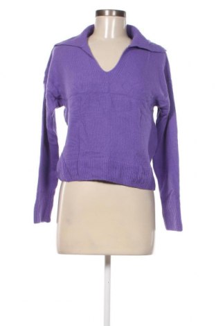 Дамски пуловер United Colors Of Benetton, Размер S, Цвят Лилав, Цена 16,40 лв.
