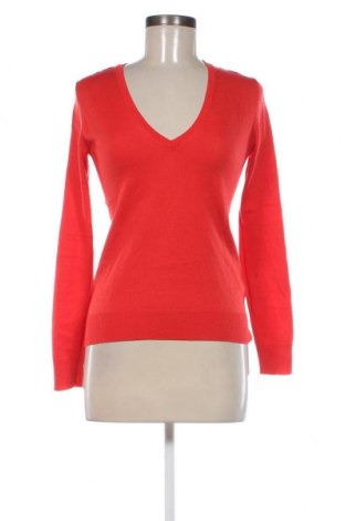 Дамски пуловер United Colors Of Benetton, Размер S, Цвят Червен, Цена 16,40 лв.