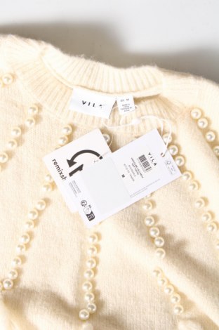 Γυναικείο πουλόβερ VILA, Μέγεθος M, Χρώμα  Μπέζ, Τιμή 14,38 €