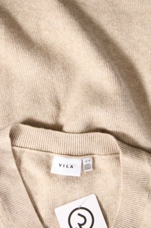 Дамски пуловер VILA, Размер M, Цвят Бежов, Цена 27,00 лв.
