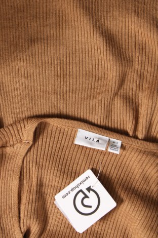 Дамски пуловер VILA, Размер S, Цвят Бежов, Цена 10,80 лв.