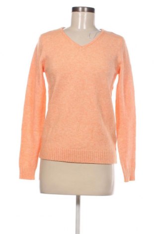 Дамски пуловер VILA, Размер XS, Цвят Оранжев, Цена 28,52 лв.