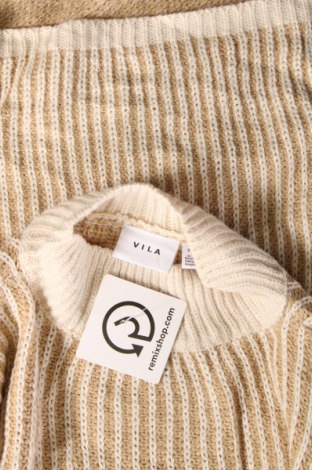 Дамски пуловер VILA, Размер M, Цвят Бежов, Цена 10,80 лв.