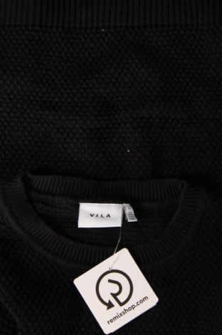 Дамски пуловер VILA, Размер S, Цвят Черен, Цена 11,61 лв.