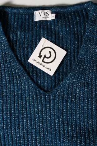 Γυναικείο πουλόβερ VRS, Μέγεθος L, Χρώμα Μπλέ, Τιμή 7,18 €