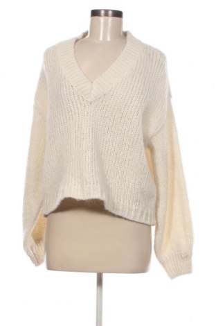 Дамски пуловер Vero Moda, Размер L, Цвят Бежов, Цена 29,76 лв.
