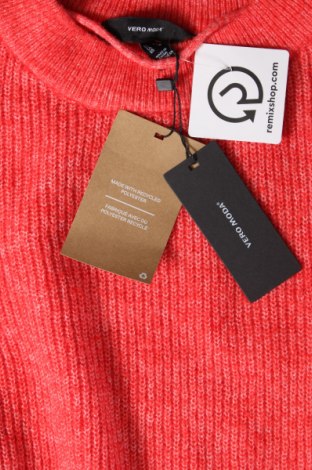 Дамски пуловер Vero Moda, Размер M, Цвят Червен, Цена 35,34 лв.
