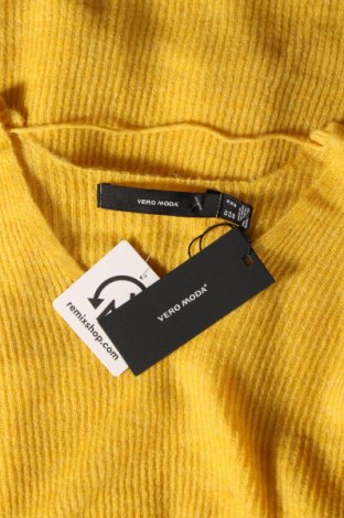 Дамски пуловер Vero Moda, Размер M, Цвят Жълт, Цена 29,76 лв.