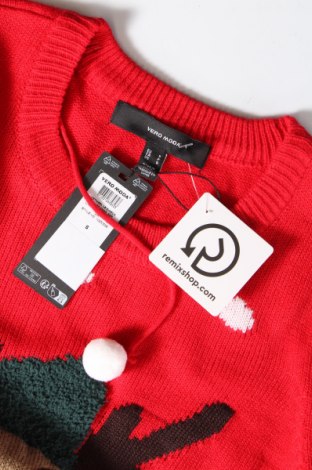 Γυναικείο πουλόβερ Vero Moda, Μέγεθος S, Χρώμα Κόκκινο, Τιμή 16,30 €