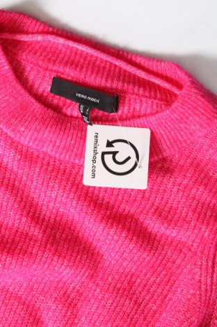 Дамски пуловер Vero Moda, Размер L, Цвят Розов, Цена 12,42 лв.