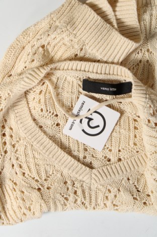 Дамски пуловер Vero Moda, Размер M, Цвят Екрю, Цена 12,17 лв.