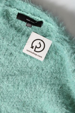 Дамски пуловер Vero Moda, Размер L, Цвят Зелен, Цена 10,80 лв.