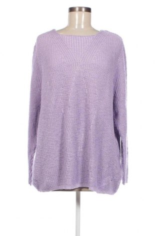 Дамски пуловер Walbusch, Размер XXL, Цвят Лилав, Цена 49,60 лв.