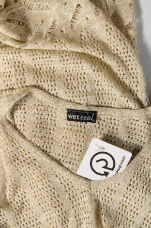 Damski sweter Wet Seal, Rozmiar M, Kolor Złocisty, Cena 32,00 zł