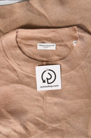 Дамски пуловер Women's Collection, Размер M, Цвят Бежов, Цена 12,80 лв.