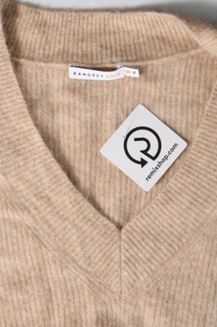 Дамски пуловер Xandres, Размер XL, Цвят Бежов, Цена 48,00 лв.