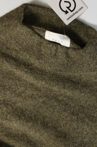 Дамски пуловер Yaya, Размер L, Цвят Зелен, Цена 40,30 лв.