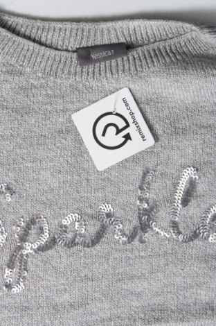 Γυναικείο πουλόβερ Yessica, Μέγεθος XS, Χρώμα Γκρί, Τιμή 7,71 €