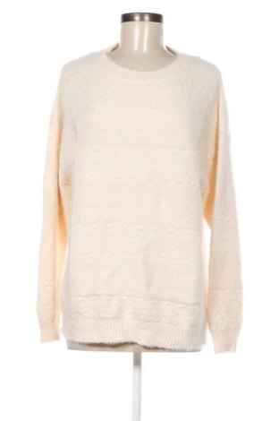 Γυναικείο πουλόβερ Yessica, Μέγεθος L, Χρώμα Εκρού, Τιμή 7,18 €