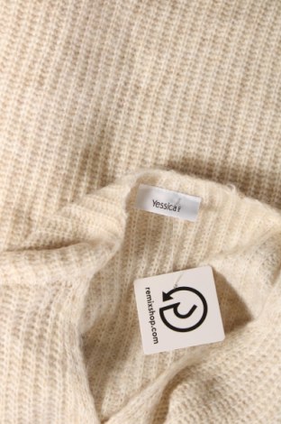 Дамски пуловер Yessica, Размер XXL, Цвят Бежов, Цена 15,95 лв.