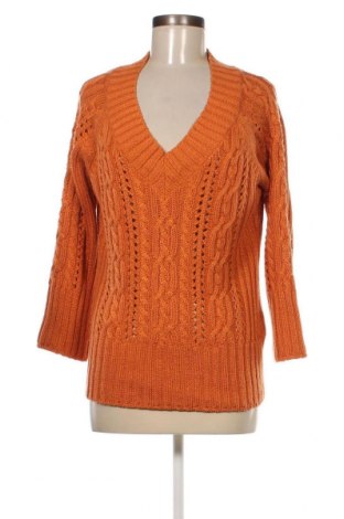 Дамски пуловер Yorn, Размер L, Цвят Оранжев, Цена 11,60 лв.