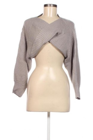 Дамски пуловер Zaful, Размер S, Цвят Сив, Цена 7,98 лв.