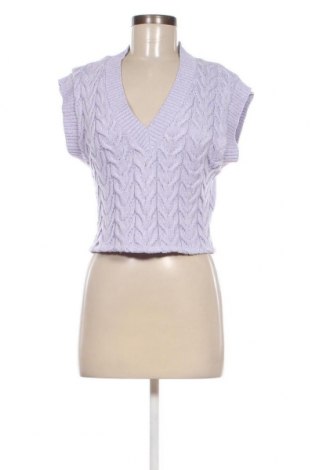Дамски пуловер Zara, Размер M, Цвят Лилав, Цена 12,15 лв.