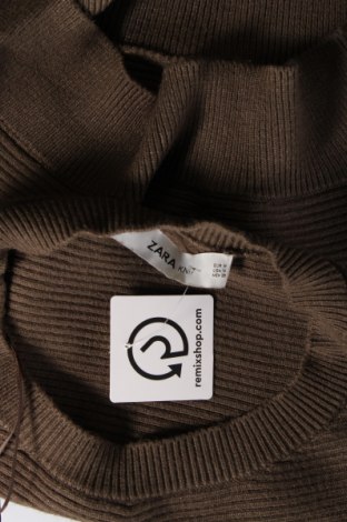 Damenpullover Zara, Größe M, Farbe Grün, Preis 19,76 €