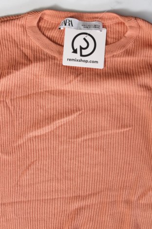 Dámský svetr Zara, Velikost S, Barva Oranžová, Cena  185,00 Kč