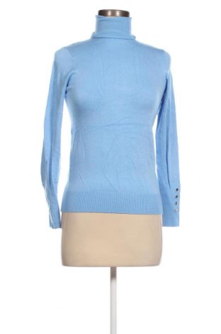 Дамски пуловер Zara, Размер S, Цвят Син, Цена 14,85 лв.