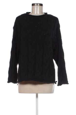 Дамски пуловер Zara, Размер S, Цвят Черен, Цена 12,42 лв.