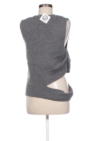Дамски пуловер Zara, Размер L, Цвят Сив, Цена 10,80 лв.