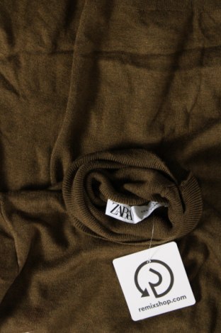 Pulover de femei Zara, Mărime S, Culoare Verde, Preț 35,53 Lei