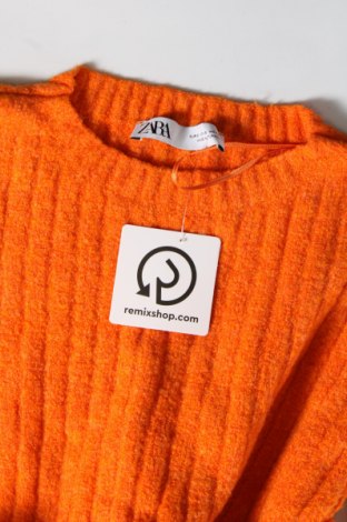 Damenpullover Zara, Größe S, Farbe Orange, Preis 8,08 €
