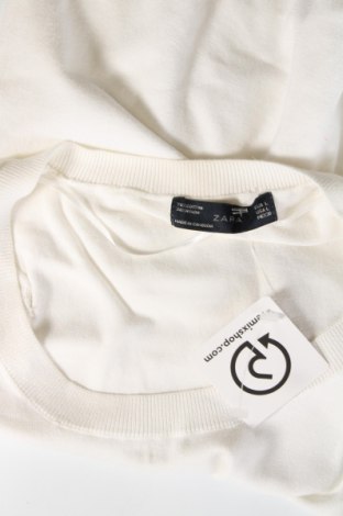 Pulover de femei Zara, Mărime L, Culoare Alb, Preț 153,06 Lei