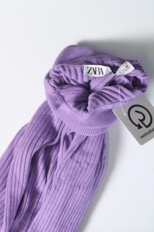 Pulover de femei Zara, Mărime S, Culoare Mov, Preț 43,52 Lei