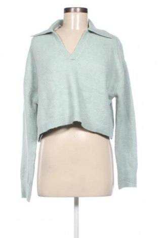 Pulover de femei Zara, Mărime S, Culoare Verde, Preț 40,86 Lei