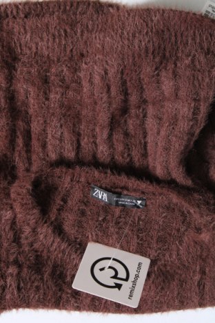 Γυναικείο πουλόβερ Zara, Μέγεθος S, Χρώμα Καφέ, Τιμή 7,18 €