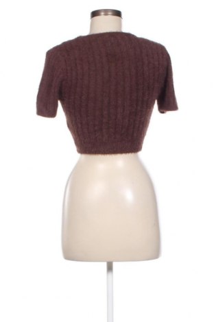 Дамски пуловер Zara, Размер S, Цвят Кафяв, Цена 11,61 лв.