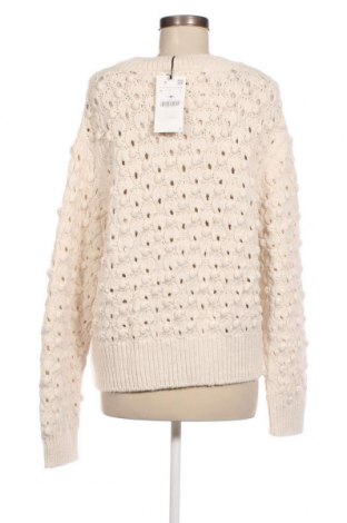 Damenpullover Zara, Größe L, Farbe Weiß, Preis 26,49 €