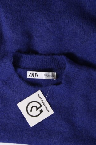 Γυναικείο πουλόβερ Zara, Μέγεθος S, Χρώμα Μπλέ, Τιμή 7,68 €