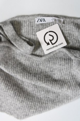 Дамски пуловер Zara, Размер S, Цвят Сив, Цена 4,05 лв.